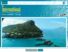 Tablet Screenshot of campinginternational.it